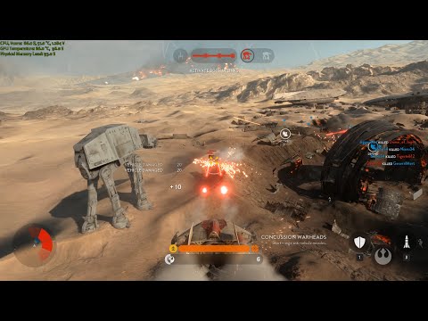 Star Wars Battlefront Battle of Jakku First Impression as Rebel