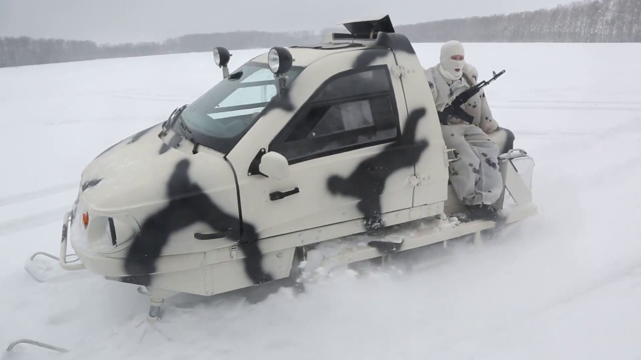 Berkut TTM-1901-40 армейский снегоход для арктических подразделений