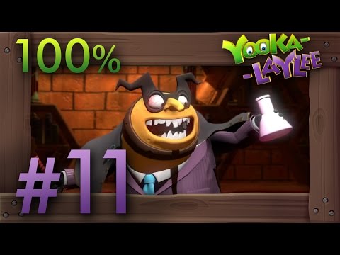 Yooka-Laylee 100% Walkthrough Part 11 - Final Boss & Ending (All Quills, Pagies & Secrets)