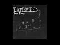 The Exploited - Dangerous Visions  lyrics (but it's post-punk)