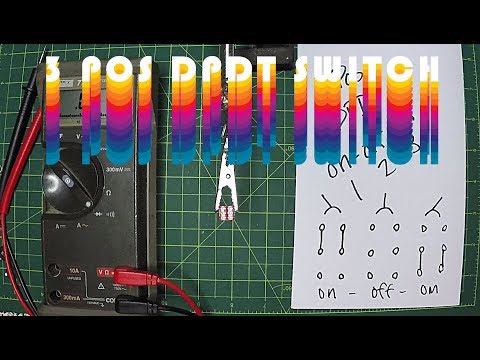 Wiring a 3 Position On/Off/On DPDT Switch