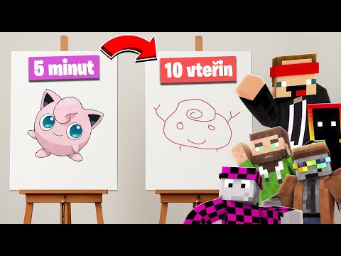 rychlokresba 🎨🖌️ 5 minut VS 10 vteřin