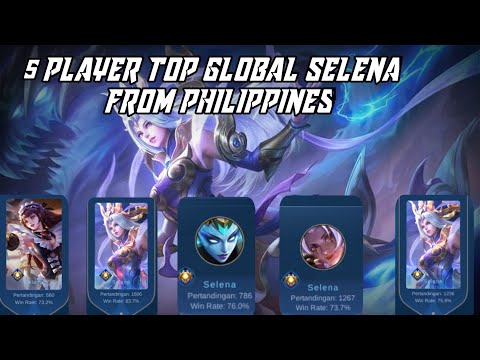 5 PLAYER TOP GLOBAL SELENA , WHO IS THE BEST?