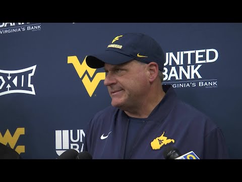 WATCH: Rich Rodriguez shares thoughts after WVU falls to Ohio 17-10