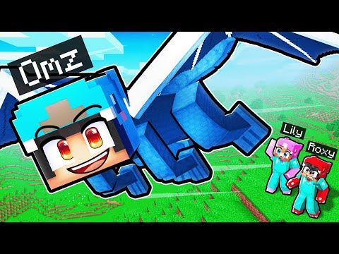 I Pretended to be a DRAGON, Then Beat Minecraft!
