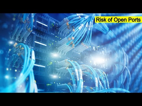 OPEN PORTS RISK of UNNECESSARY Services | Port Scanner | Network security | How to port forward