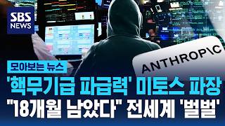 '핵무기급 파급력' 미토스 파장..18개월 남았다 전세계 '벌벌' / SBS / 모아보는 뉴스