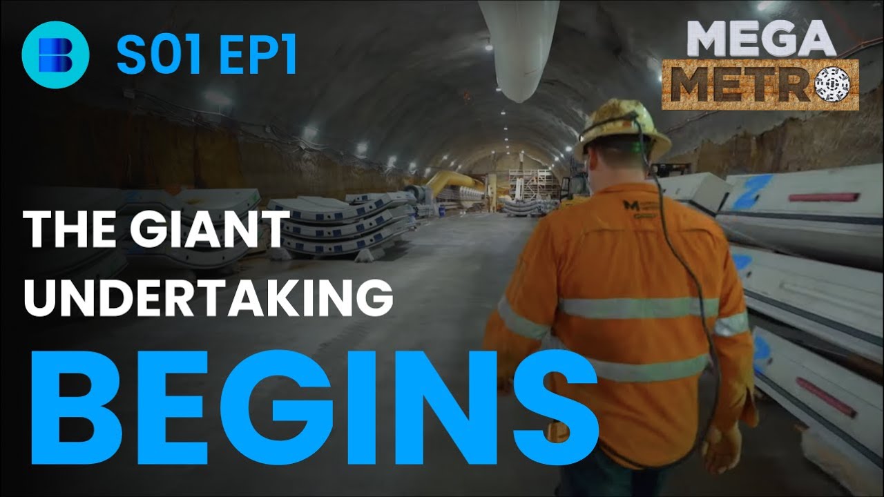 Tunneling Beneath Sydney - Mega Metro - S01 EP1 - Engineering Documentary