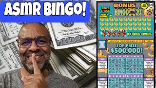 A.S.M.R. Full Play | Bonus Bingo Md Lottery Scratch Off Ticket #scratchers #asmr 