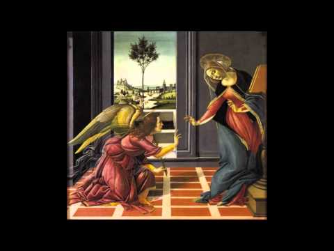 Sandro Botticelli: The Annunciation