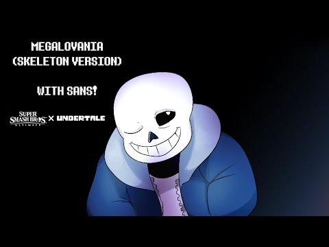 Video thumbnail for MEGALOVANIA (Skeleton Version) WITH SANS! - Super Smash Bros. Ultimate/Undertale Cover