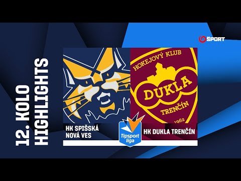 12. kolo: HK Spišská Nová Ves - HK Dukla Trenčín 2:1 (0:0, 1:0, 1:1)