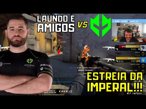 Imperial x Laundo e Amigos (Jogo 1 - Mapa Inferno - MD1) ESTREIA LAST DANCE - Gaules