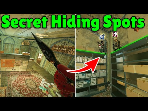 How To Do The *Azami* CRAZY Hiding Trick On Border and Villa - Rainbow Six Siege Vector Glare