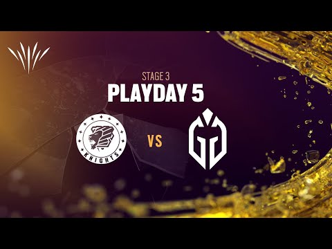 KNIGHTS vs. GLADIATORS // South APAC League 2022 - Stage 3 - Playday #5