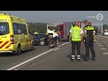 Auto botst achterop file; A12 weer vrijgegeven