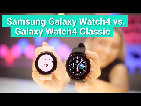 Samsung Galaxy Watch4 vs. Watch4 Classic - Die neuste Smartwatch-Generation von Samsung im Vergleich
