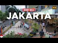 Jakarta, INDONESIA - Jakarta City Center Night Walk, Shopping District & Merdeka Square