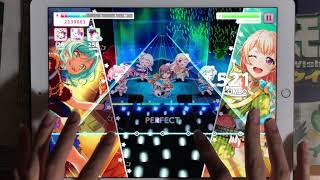 【香港版ガルパ】PASSIONATE ANTHEM フルコンボ動画手元付き