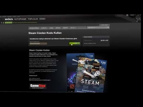 Steam TL Cüzdan Kodu