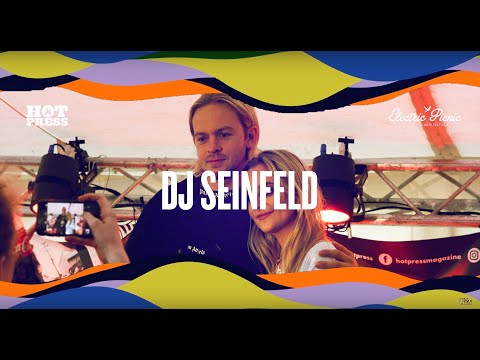 DJ Seinfeld at the Hot Press Electric Picnic Chat Room 2019