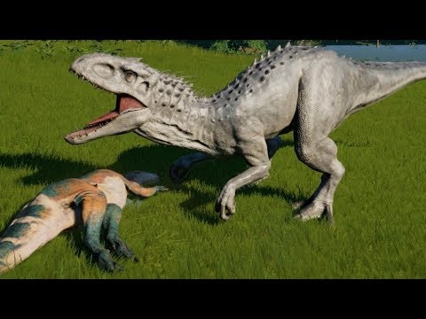 Jurassic World Evolution - Indominus Rex Killing For Sport (1080p 60FPS)