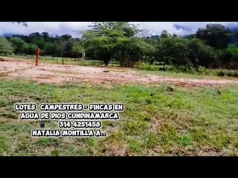 Lote - finca en agua de Dios Cundinamarca 