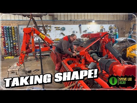 FRANKENSTEINS MONSTER COMING TO LIFE! DRILL MODIFICATIONS FINALLY TAKE SHAPE. 