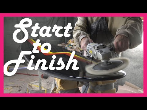 [Shaping + Glassing] Single Fin Surfboard