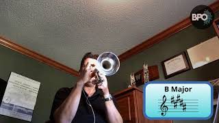 TRUMPET: One octave scales with Alex Jokipii