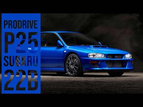 Modern Subaru Impreza 22B by Prodrive P25