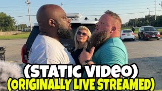Councilman Lowry gets OWNED then cries to police at Press Conference - (Static video)
