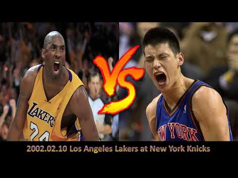 Kobe Bryant VS Jeremy Lin - 2012 NBA Season Game - Lakers vs Knicks