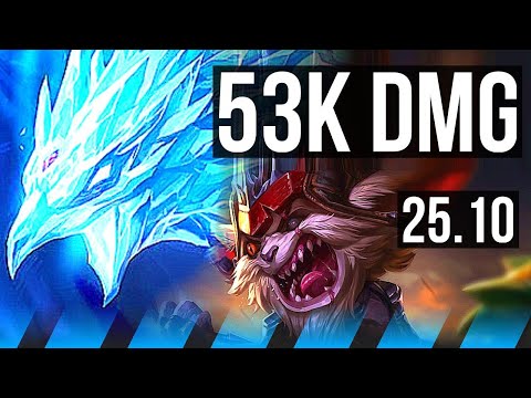 ANIVIA vs KLED (MID) | 53k DMG, 10/5/21, 700+ games | KR Master | 25.10
