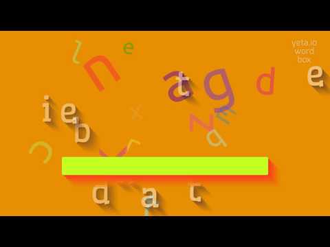 How to say "bidentate"! (High Quality Voices)