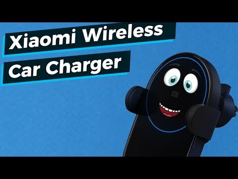 Беспроводная зарядка Xiaomi Car Charger Wireless черный - Видео