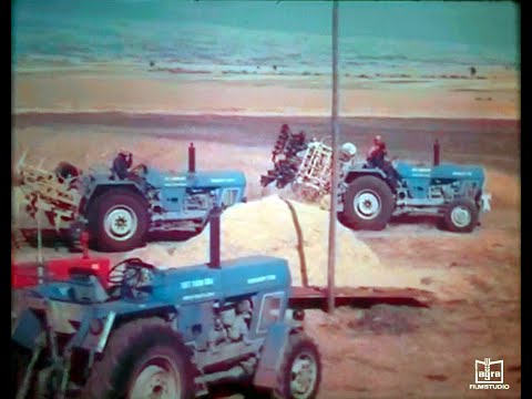 Progress technology to Ethiopia "180 km south of Addis" GDR 1979