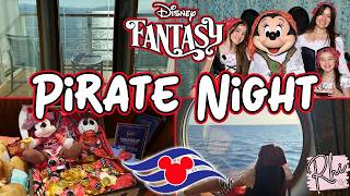 🏴‍☠️ Epic Pirate Night On The Disney Fantasy 🚢