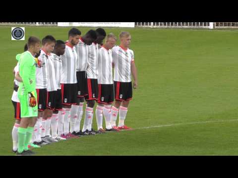 Met Police FC and Fulham FC Remember Junior Dian