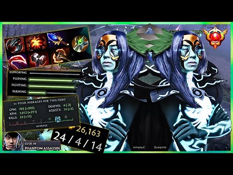 Ana [Phantom Assassin] Real Monster Carry Mega Power Crit Damage | Ana Dota 2