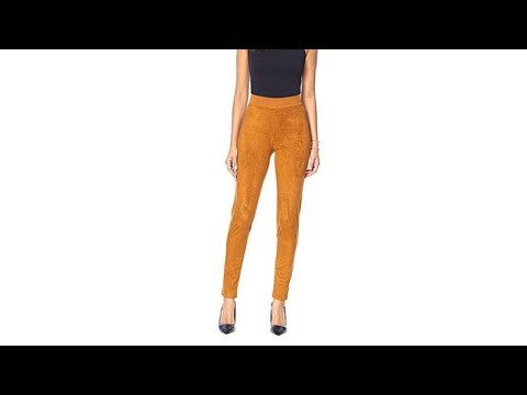 DG2 by Diane Gilman Faux Suede and Ponte Jegging