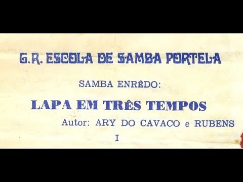 Lapa Em Três Tempos - Paulinho da Viola