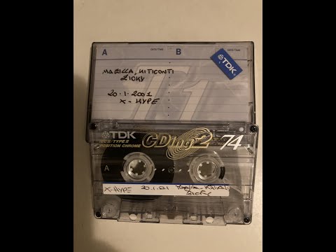 X-HYPE Peschiera Del Garda  20/1/2001 RICKY MAGILLA & JOY KITIKONTI & ZICKY IL GIULLARE  Introvabile