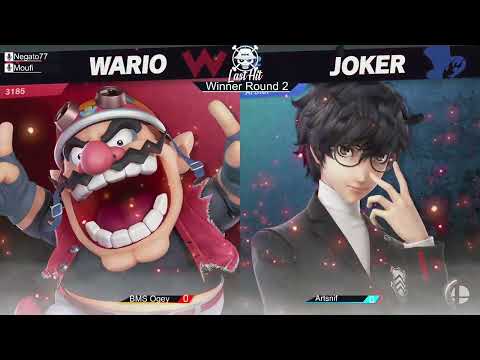 BDE LAST HIT #15 - WINNERS ROUND 3 - Ogey (Wario, Cpt Falcon) vs. Artsnif (Joker)