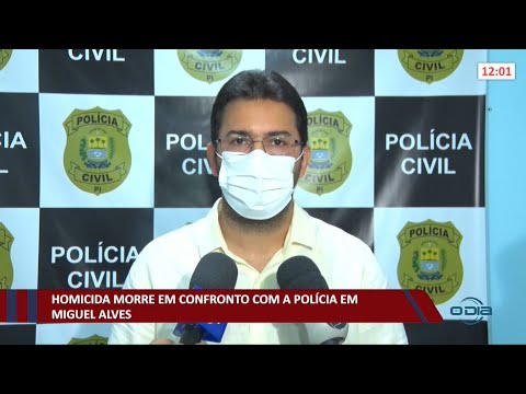 Homicida morre em confronto com a polícia em Miguel Alves 11 11 2021