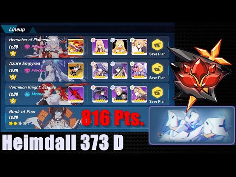 Honkai Impact 3 - SEA : Exalted Abyss Red Lotus Heimdall 373 D (816 Pts.)