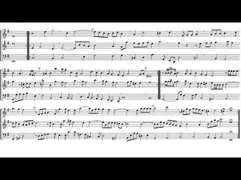 Matthew Locke The Little Consort Suite No 5 in E minor