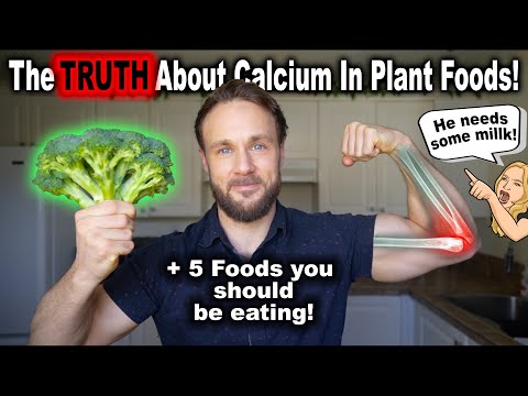 Top 5 Calcium Rich Plant Foods 🌱💪