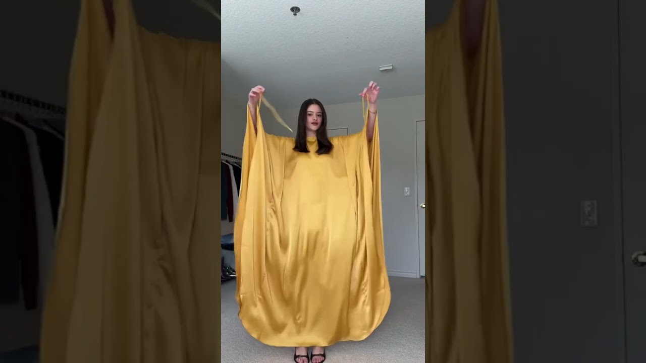 Hadeel in Esmé New York Honey Kaftan #modestfashion #abaya #eiddress #modestdresses #dressup