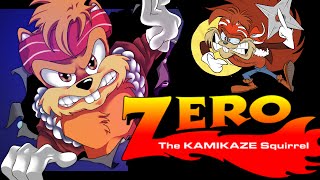 Zero the Kamikaze Squirrel [Gameplay] - Beach Stage 1 & 2, Cliff Stage 1
